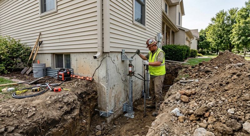 Basement Foundation Repair in Collinsville, TX