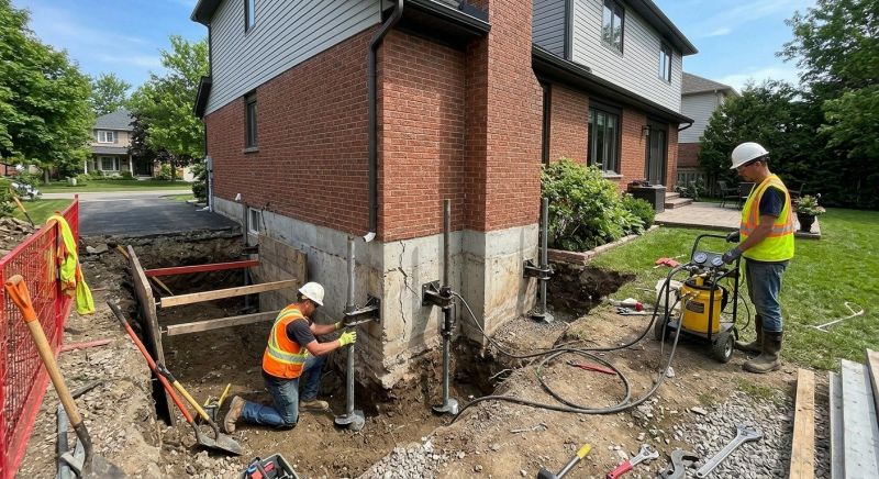 Basement Underpinning in Prosper, TX
