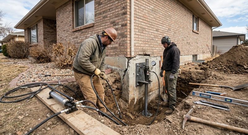 Building Foundation Repair in Blue Ridge, TX