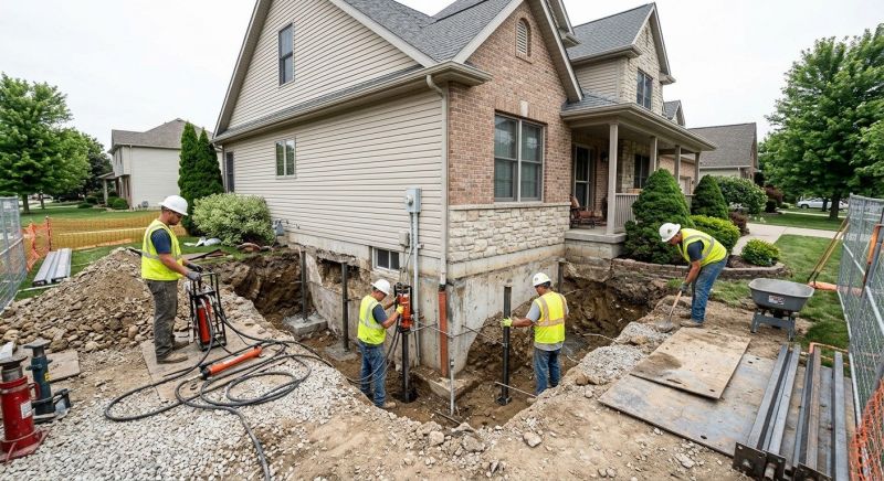 Building Foundation Repair in Denton, TX