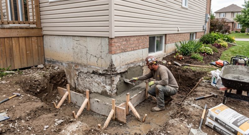Building Foundation Repair in Prosper, TX
