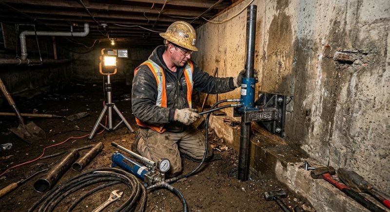 Concrete Foundation Leveling in Gunter, TX