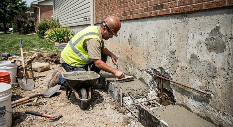 Concrete Foundation Repair in Flower Mound, TX