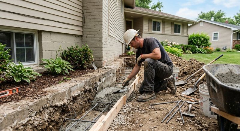 Concrete Foundation Repair in Lewisville, TX