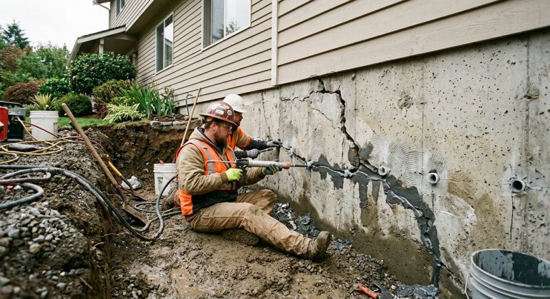 Cracked Foundation Repair in Coppell, TX