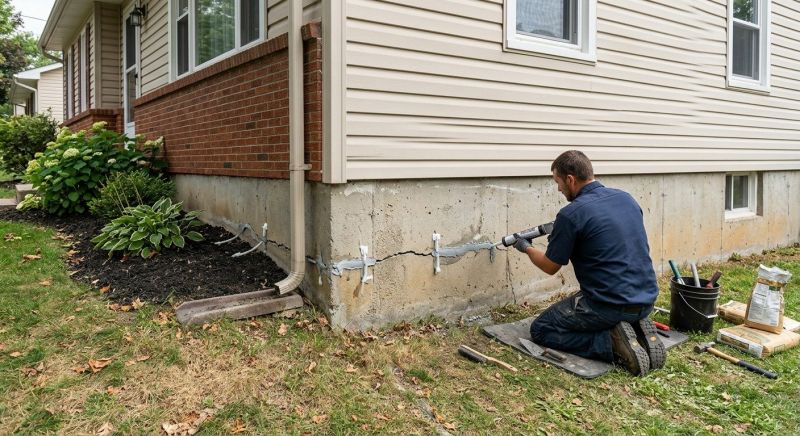 Cracked Foundation Repair in Wylie, TX
