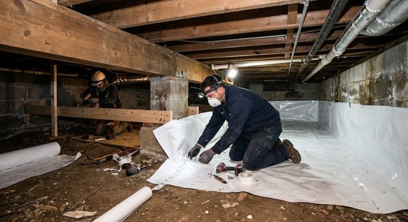 Crawlspace Repair in Prosper, TX