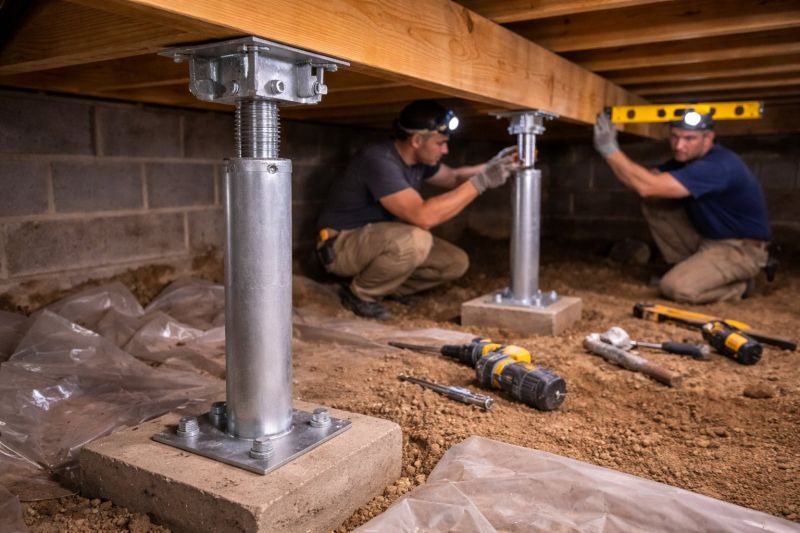 Crawlspace Structural Repair in Prosper, TX