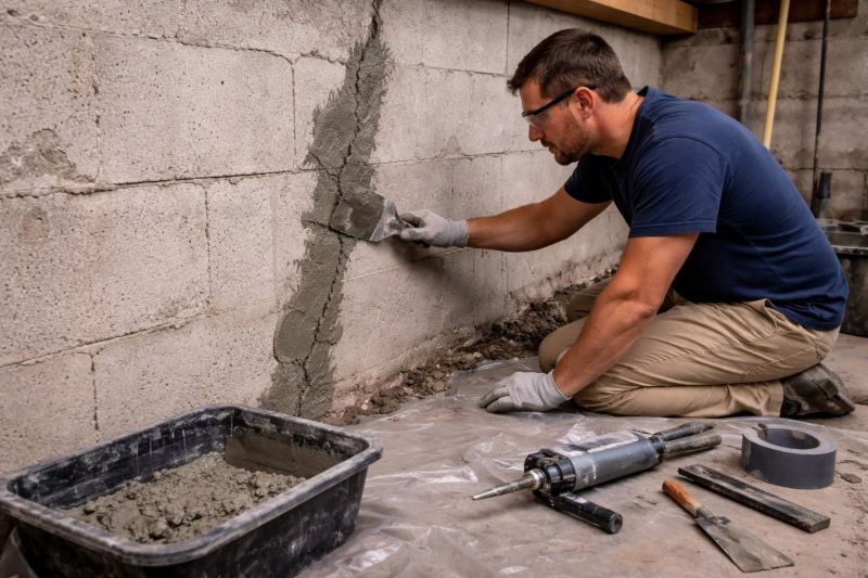 Foundation Crack Repair in Collin County, TX
