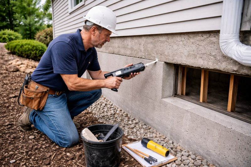 Foundation Crack Sealing in Prosper, TX
