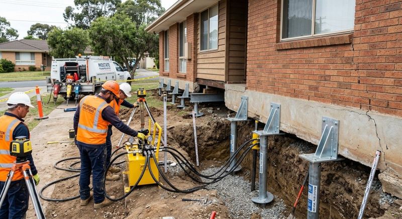 Foundation Jacking in Collinsville, TX