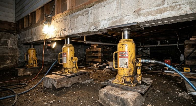 Foundation Jacking in Prosper, TX