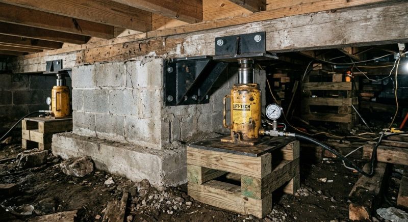 Foundation Jacking in Wylie, TX