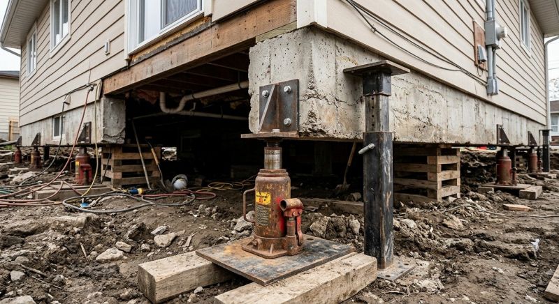 Foundation Lifting in Aubrey, TX