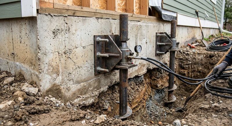 Foundation Pier Leveling in Prosper, TX