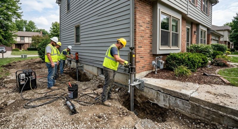 Foundation Stabilizing in Sanger, TX
