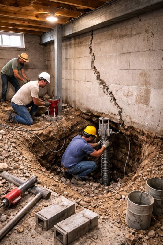 Foundation Structural Repair in Lake Dallas, TX