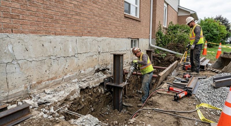 Foundation Structural Repair in The Colony, TX