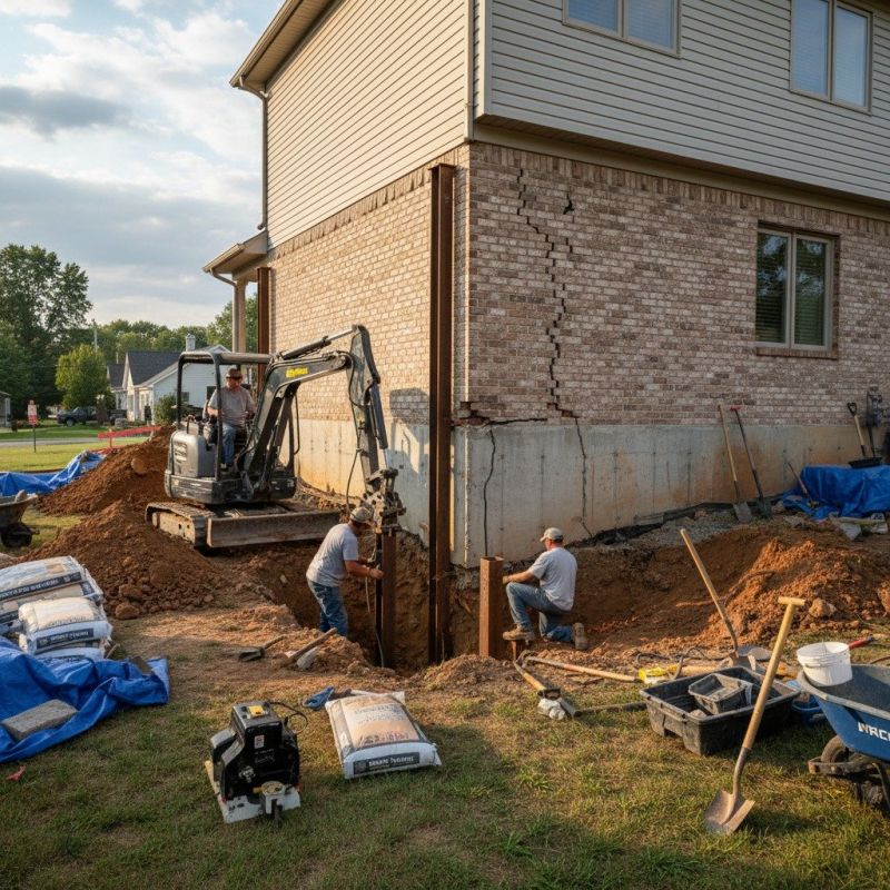 Home Foundation Repair in Sachse, TX