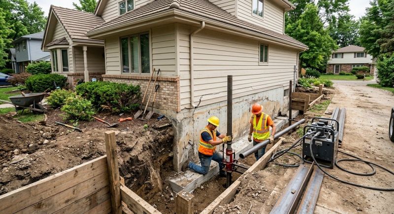 Home Foundation Repair in Wylie, TX