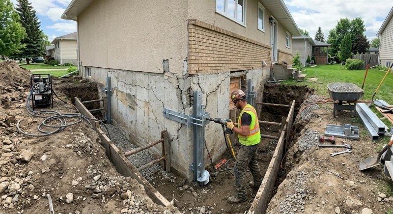 House Foundation Repair in Collin County, TX