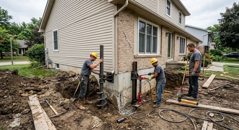 House Foundation Repair in Collinsville, TX