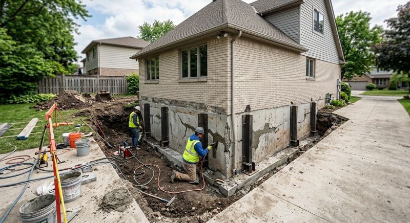 House Foundation Repair in The Colony, TX