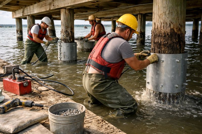 Piling Repair in Mckinney, TX