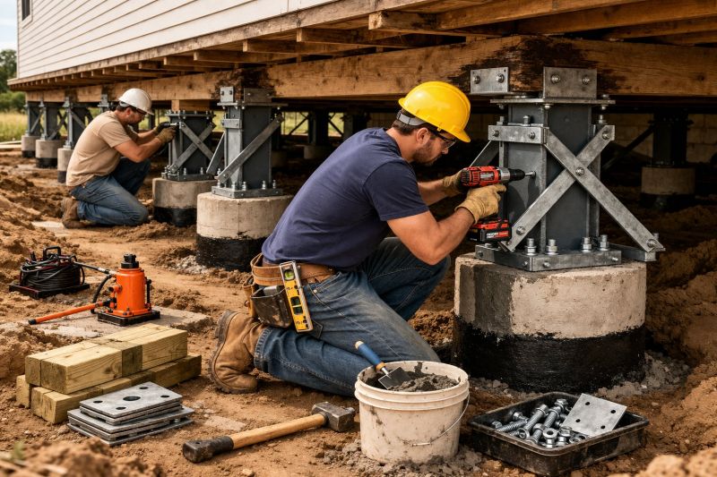 Structural Underpinning in Prosper, TX