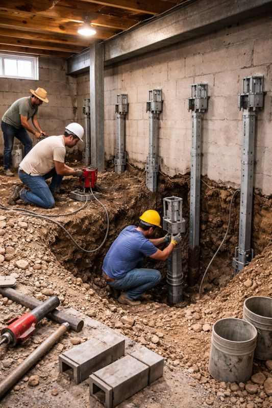 Underpinning Repair in Prosper, TX
